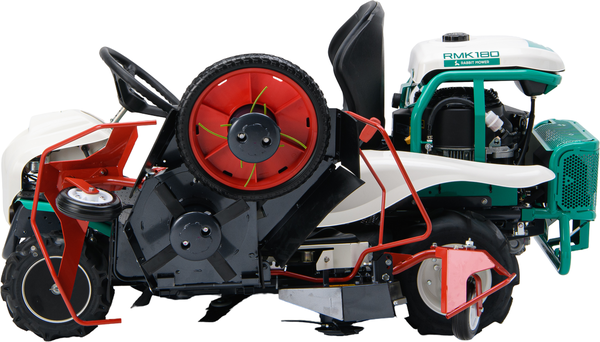 Desbrozadora OREC RMK180 para Mantenimiento en Frutales y Paneles Solares